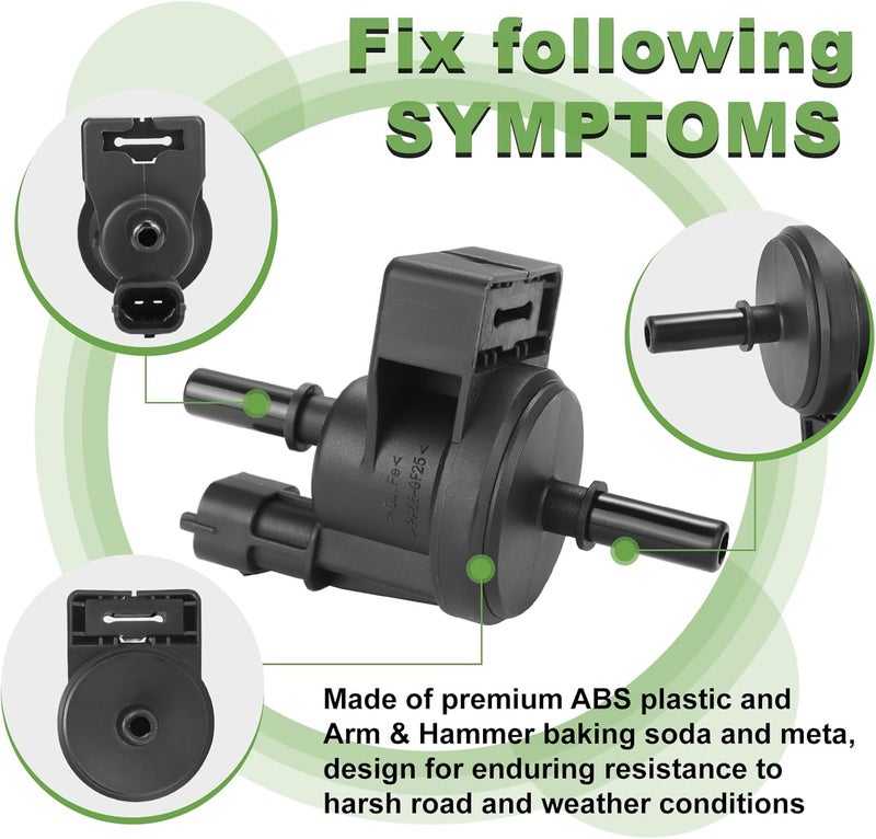 Mormonea 911-079 214-1685 Evap Vapor Canister Purge Valve Solenoid Compatible With B-uick Lacrosse C-adillac CTS SRX STS C-hevy Camaro Equinox G-MC Acadia P-ontiac G8 Torrent Saturn Outlook Vue - Image 4
